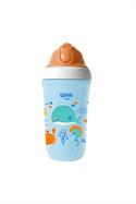 Wee Baby 352 Yalıtımlı Pipetli Bardak Mavi