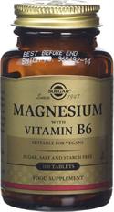 Solgar Magnesium with Vitamin B6 100 Tablet