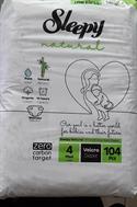 Sleepy Natural 4 Numara Maxi 104'lü Bebek Bezi