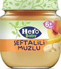 Hero Baby Şeftalili Muzlu Kavanoz Maması 120 gr