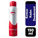 Slazenger Women Perfumed Deodorant, Kırmızı, 150 mL
