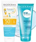 Bioderma Photoderm Pediatrics Lait Spf50+ 200ml + Bioderma ABCDerm Foaming Gel 200ml Bebek ve Çocuk Bakım Seti