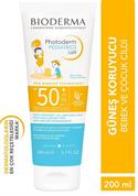 Bioderma Photoderm Pediatrics Lait 200 ml 50 Faktör Bebek ve Çocuk Güneş Kremi