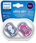 Philips Avent SCF349/22 Ultra Air 18+ Ay 2'li Kız Emzik