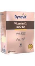 Dynavit Vitamin D3 400 IU Sprey 20 ml