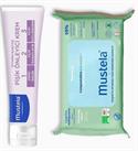 Mustela Vitamin Barrier 1-2-3 Cream 100ML + Kompost Edilebilir Islak Mendil 60 Yaprak