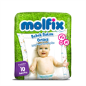Molfix Bebek Bakım Örtüsü 60 x 60 cm 10 adet