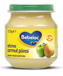Bebelac Kavanoz Maması Elma Armut Püresi 125 G