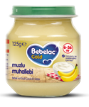 Bebelac Kavanoz Maması Muzlu Muhallebi 125 G