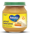 Bebelac Kavanoz Maması Pirinçli Sebze Püresi 125 G