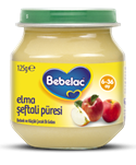 Bebelac Kavanoz Maması Elma Şeftali Püresi 125 G