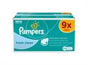 Prima Pampers Temiz ve Ferah 9'lu 576 Yaprak Islak Havlu