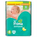Prima Aktif Bebek 4 Beden 45 Adet